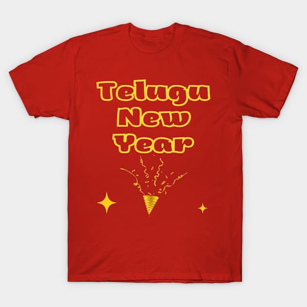 Indian Festivals - Telugu new year T-Shirt by Bharat Parv